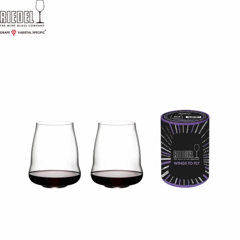 RIEDEL 酒杯之王 SL Wings to Fly Pinot/Nebbiolo 黑皮諾隨行紅酒杯-單筒包裝-2入_630ml