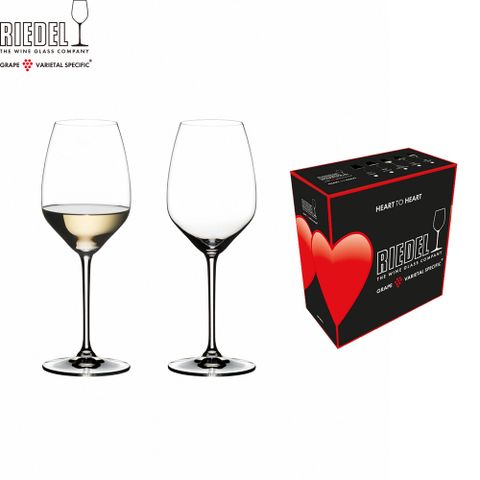 RIEDEL 酒杯之王 Heart to Heart Riesling  麗絲鈴白酒杯-2入_460ml