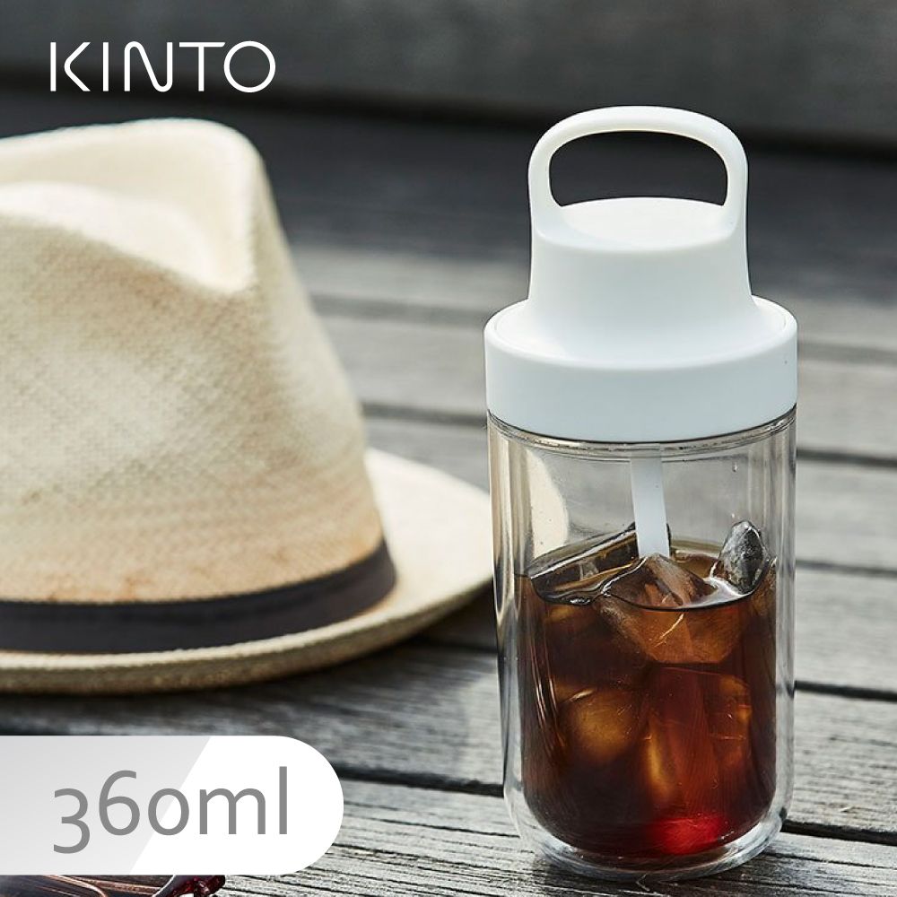 KINTO  / TO GO BOTTLE 雙層隨手瓶360ml-晨露白