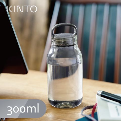 KINTO / WATER BOTTLE 輕水瓶300ml-煙燻灰