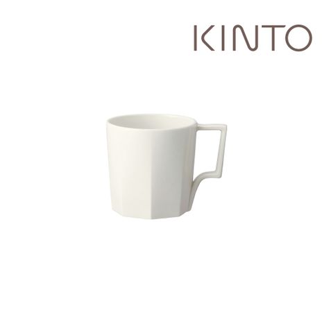 KINTO / OCT八角馬克杯300ml 白