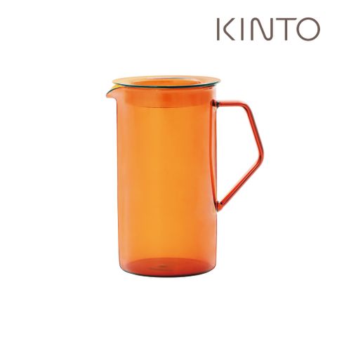 KINTO / CAST AMBER琥珀色耐熱玻璃水瓶 750ml