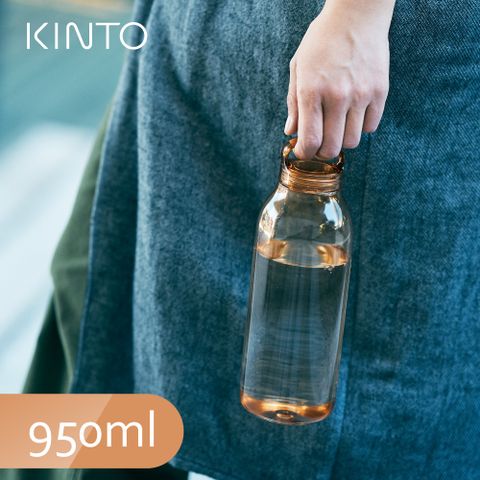 KINTO / WATER BOTTLE 輕水瓶950ml-琉璃黃