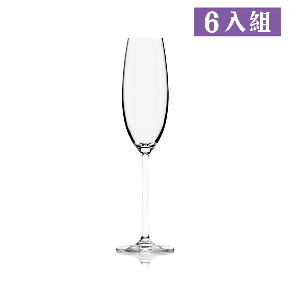  泰國LUCARIS LAVISH系列香檳杯245ml-6入組