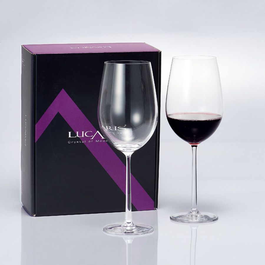  Lucaris 無鉛水晶波爾多紅酒杯755cc 2入禮盒組 上海系列