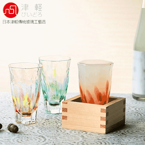 【日本津輕】手作木枡酒杯清酒杯-125ml(含木盒)/2款任選