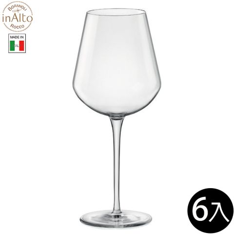 InAlto UNO 強化無鉛水晶酒杯(XL)-640ml/6入