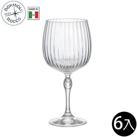 Bormioli Rocco 美式復古雕紋琴通寧杯-745ml/6入