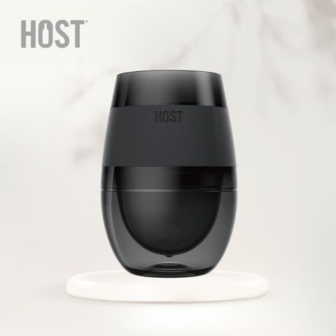 HOST美國雙層蛋型系列冷卻杯 消光黑 2556