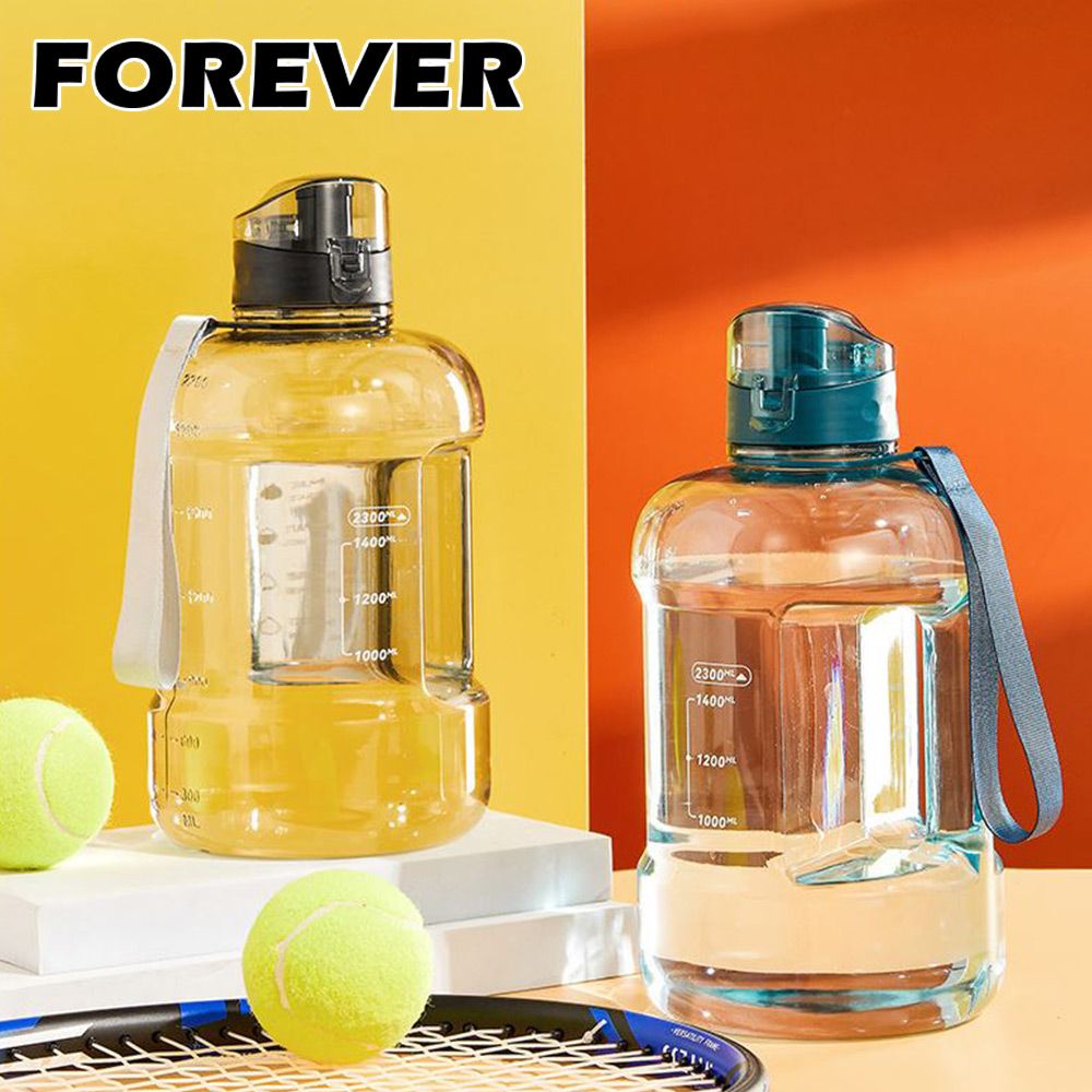 FOREVER 鋒愛華 (買一送一)【日本】大容量攜帶把手水壺1500ml