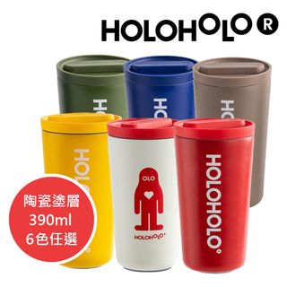 【HOLOHOLO】HOWALK 陶瓷隨行保溫杯（390ml）