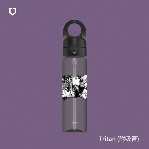 RHINOSHIELD 犀牛盾 AquaStand磁吸水壺-Tritan輕量瓶800ml(附吸管)MagSafe兼容支架運動水壺-伊藤潤二