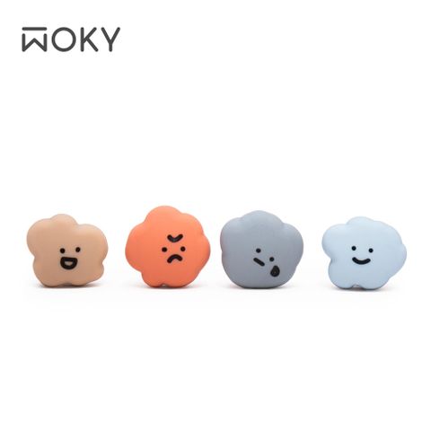 WOKY 沃廚 方坊-渾圓杯770ml 上蓋吸管塞-1入組