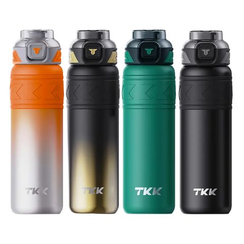 【TKK】邁越系列 316不鏽鋼 兩用 保溫杯 運動水壺900ML(直飲+吸管)-任選