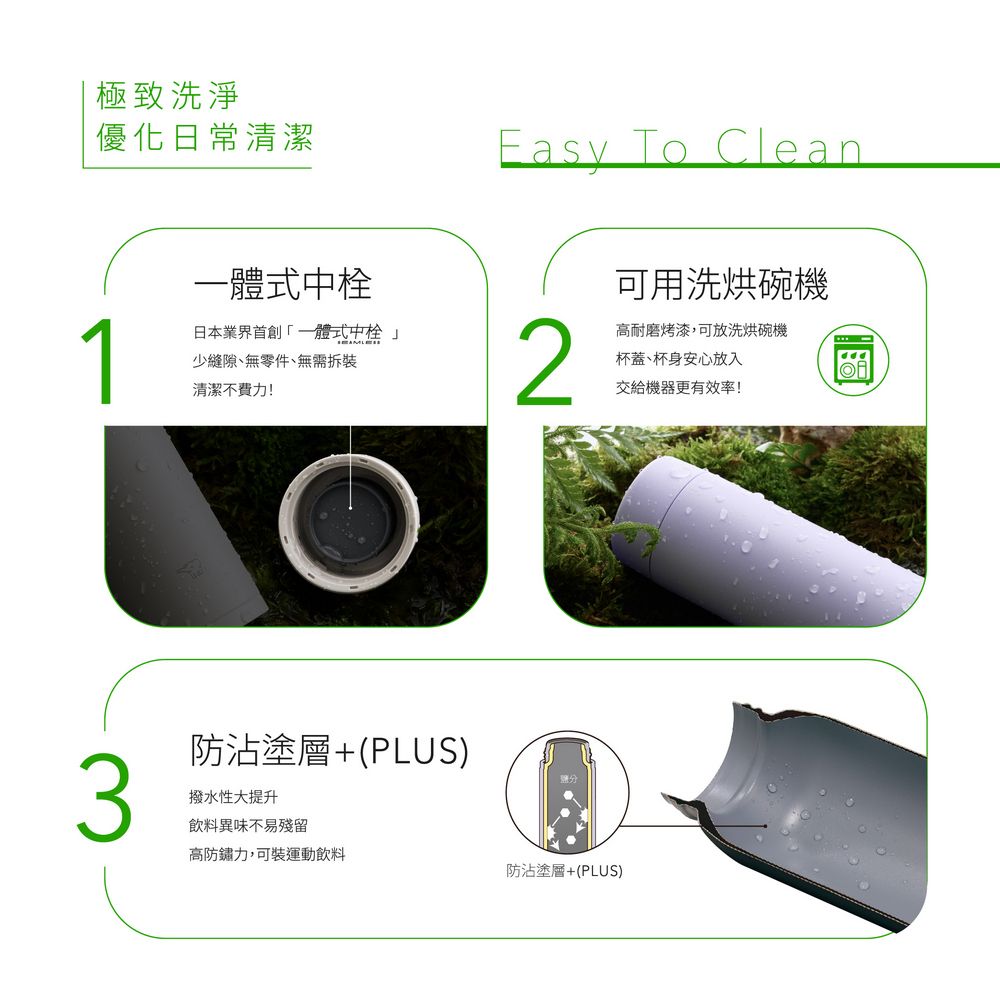 ZOJIRUSHI 象印 不銹鋼一體式中栓旋蓋式真空保溫保冷杯-350ml(SM-MS35)