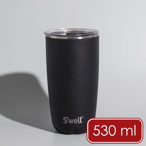 S'well 美國 Tumbler不鏽鋼滑蓋保溫杯(曜石黑530ml) / 保溫杯 保冷保冰杯 推蓋直飲杯 環保杯 隨行杯