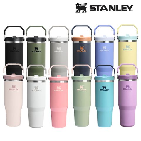STANLEY 經典系列 IceFlow 手提吸管杯2.0 0.88L