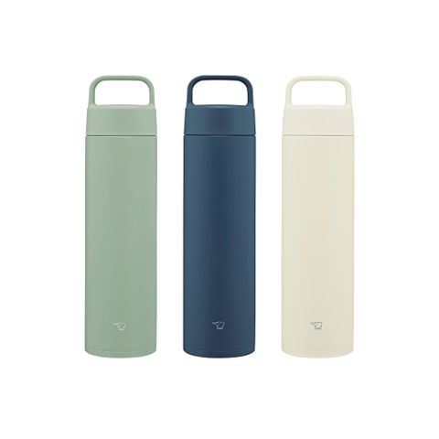 ZOJIRUSHI 象印 不鏽鋼一體式中栓 吊環真空保溫杯-650mlSM-RS65(保溫瓶)