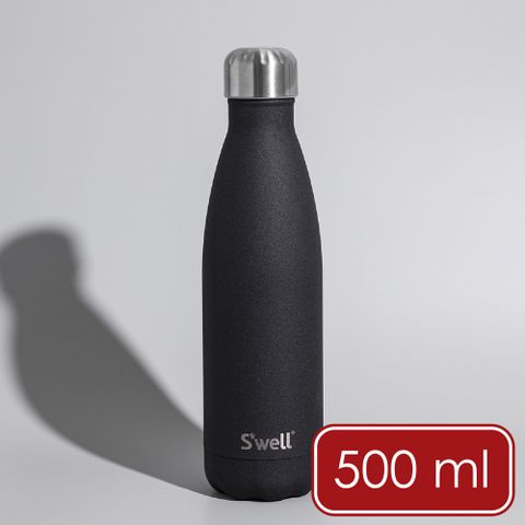 《Swell》Original流線不鏽鋼保溫瓶(曜石黑500ml)