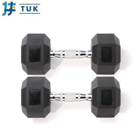 TUK 體育刻 六角啞鈴 9 KG2入