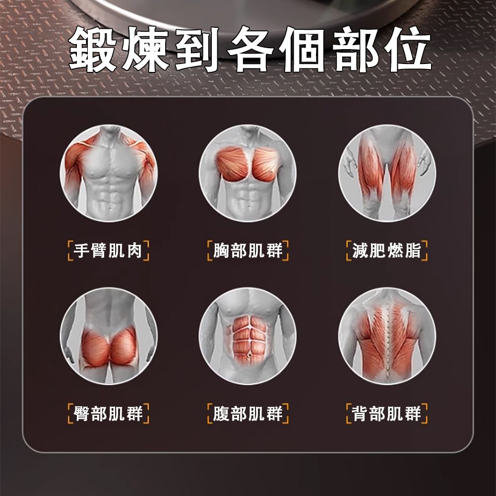  QIAOKE 自動回彈健腹輪 肘撐四輪+手機支架 健腹/平板二合一 健身器材