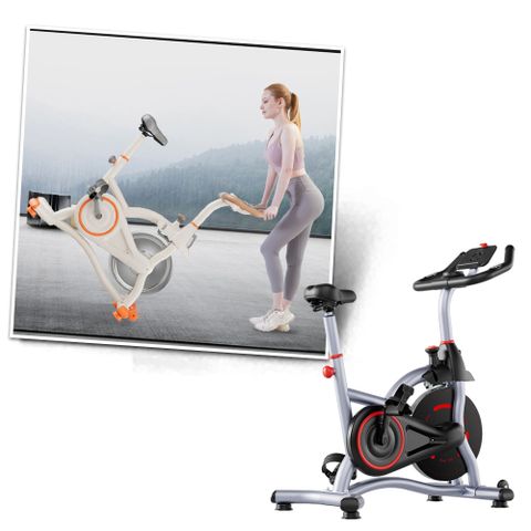 ONFIT 磁控飛輪健身車 心率握把動感單車 室內飛輪車(JS050)
