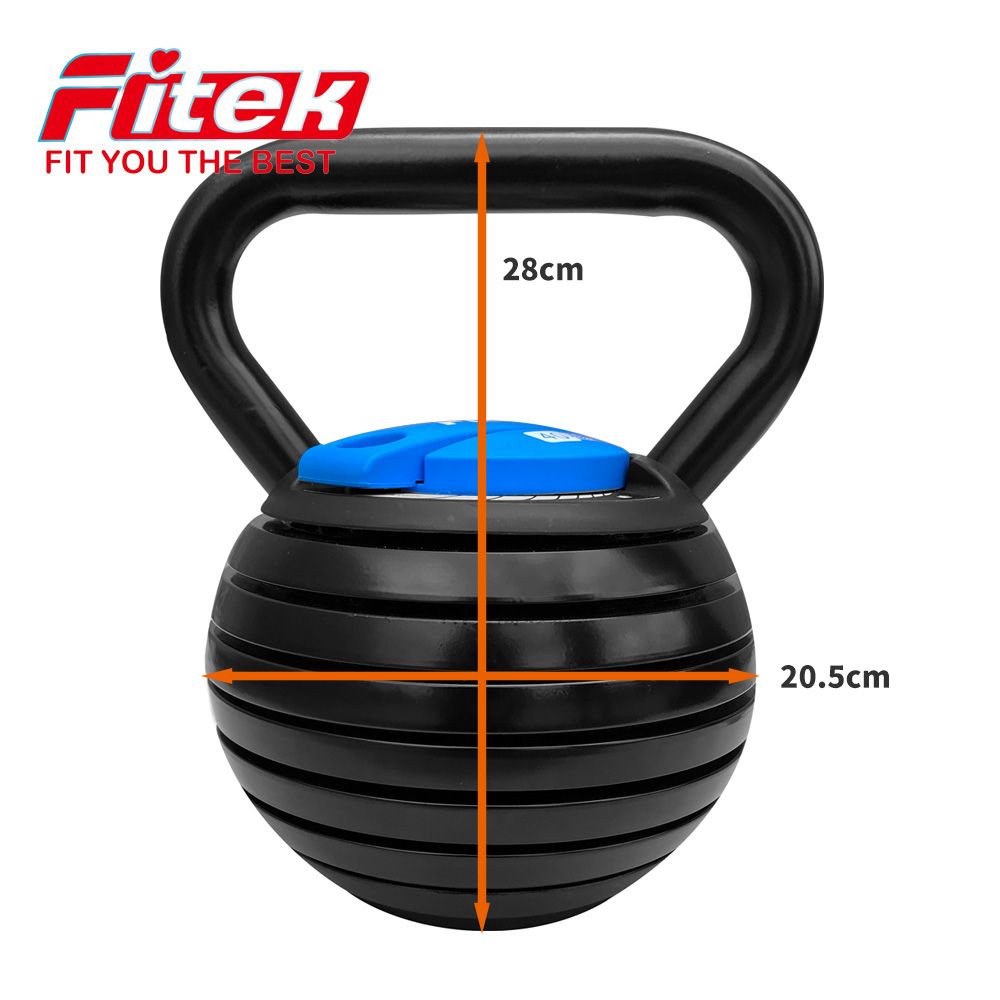 Fitek 飛碟客 ☆鑄鐵壺鈴☆7段重量壺鈴☆7個重量壺鈴