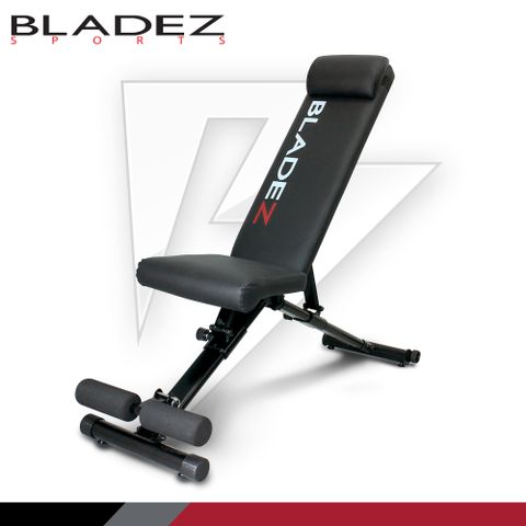 【BLADEZ】BW13-Z1-卡Pin舉重床/複合式重訓椅附輪 輕鬆移動定位