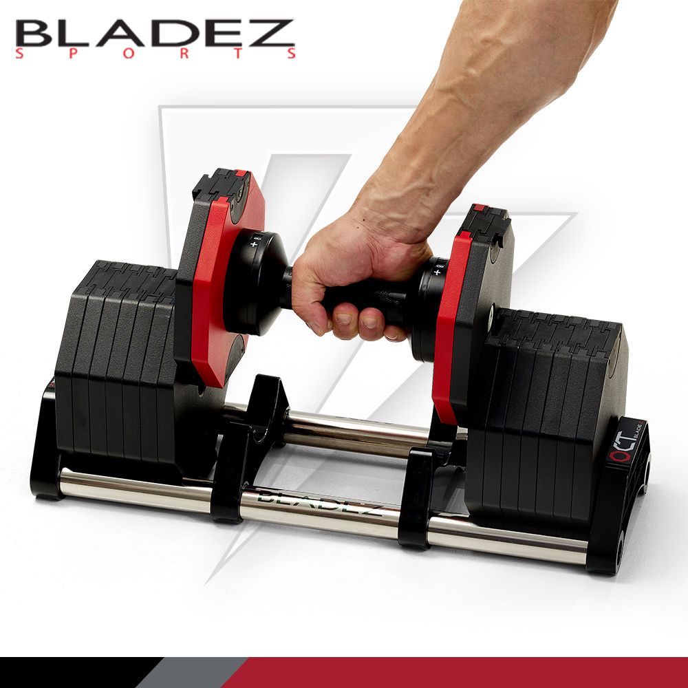 BLADEZ OCT-36KG 奧特鋼極致可調式啞鈴(4KG一轉)(二入組) (4-36KG)