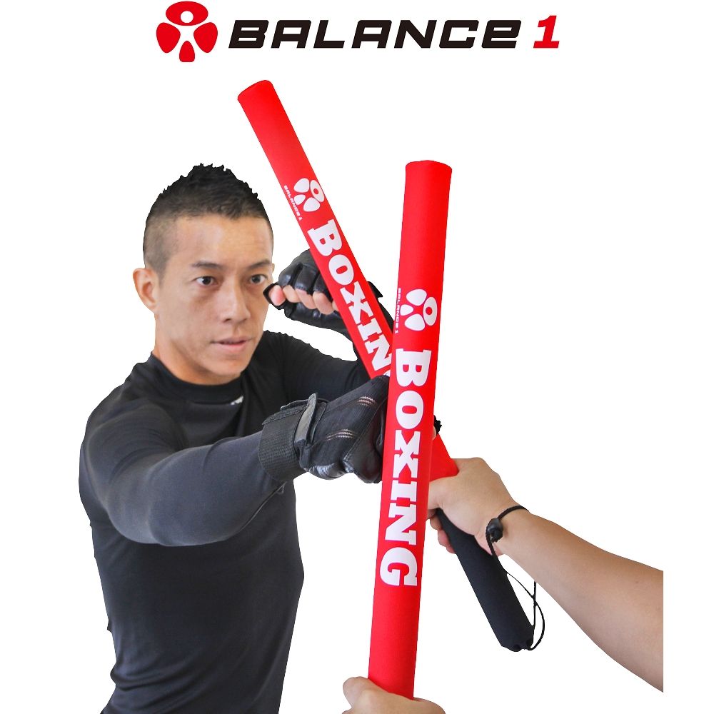 BALANCE 1  拳擊訓練棍靶反應棒 紅色