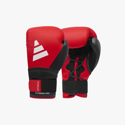 adidas Hybrid250 拳擊手套 紅黑