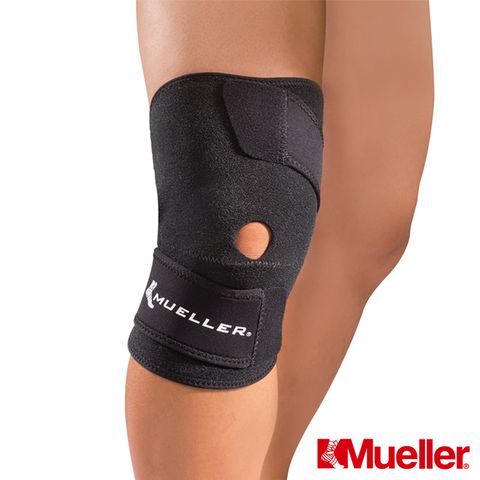 MUELLER慕樂 輕薄舒適 可調式膝關節護具 黑色