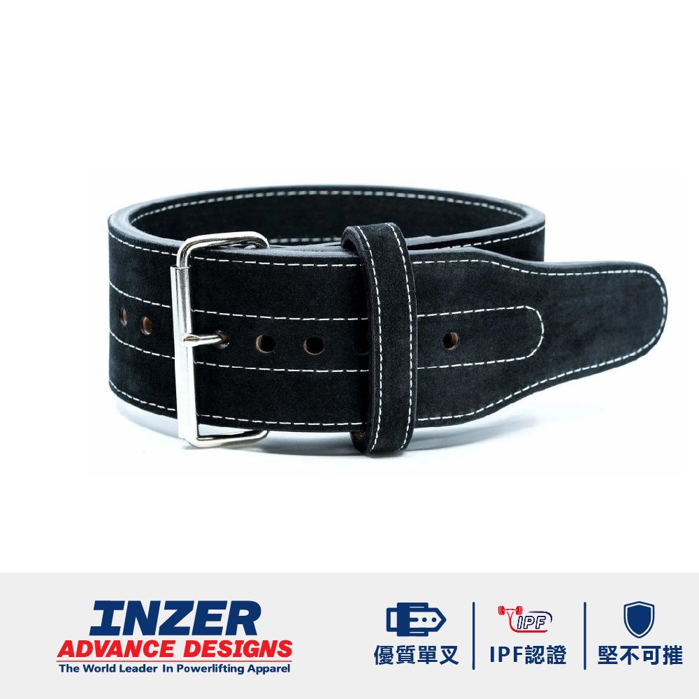 INZER 傳統單叉扣健力腰帶 Forever Buckle Belt 1 Prong 10mm