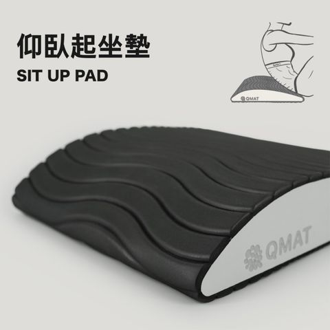 QMAT 仰臥起坐墊 台灣製 (運動健身墊 Sit up pad)