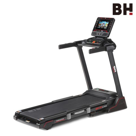 BH 歐洲百年品牌 RS600 TFT 智能變頻跑步機(靜音耐久馬達/電動升降坡度/心率偵測/體脂測量/到府安裝)