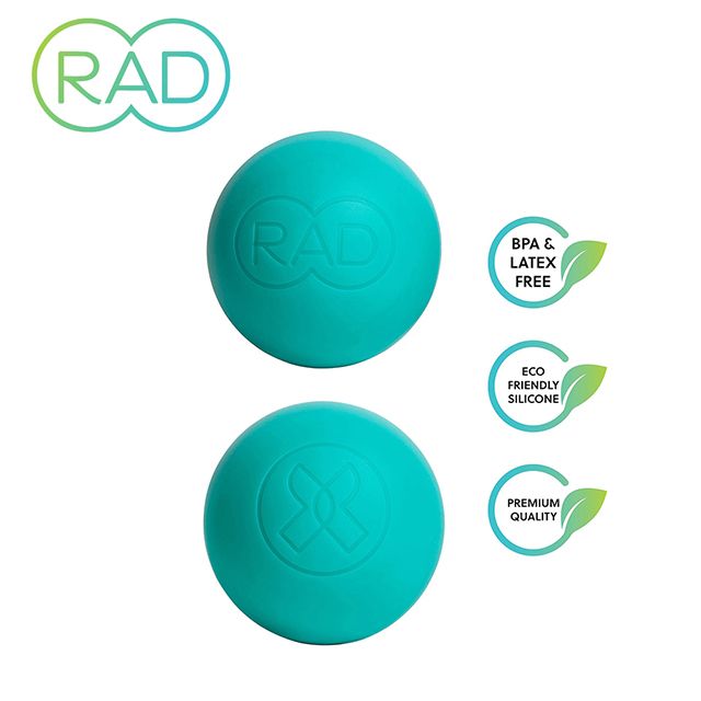 RAD  Recovery Round 瑜珈舒緩按摩球 2入 瑜珈球 深層按摩 運動舒緩 肌筋膜放鬆