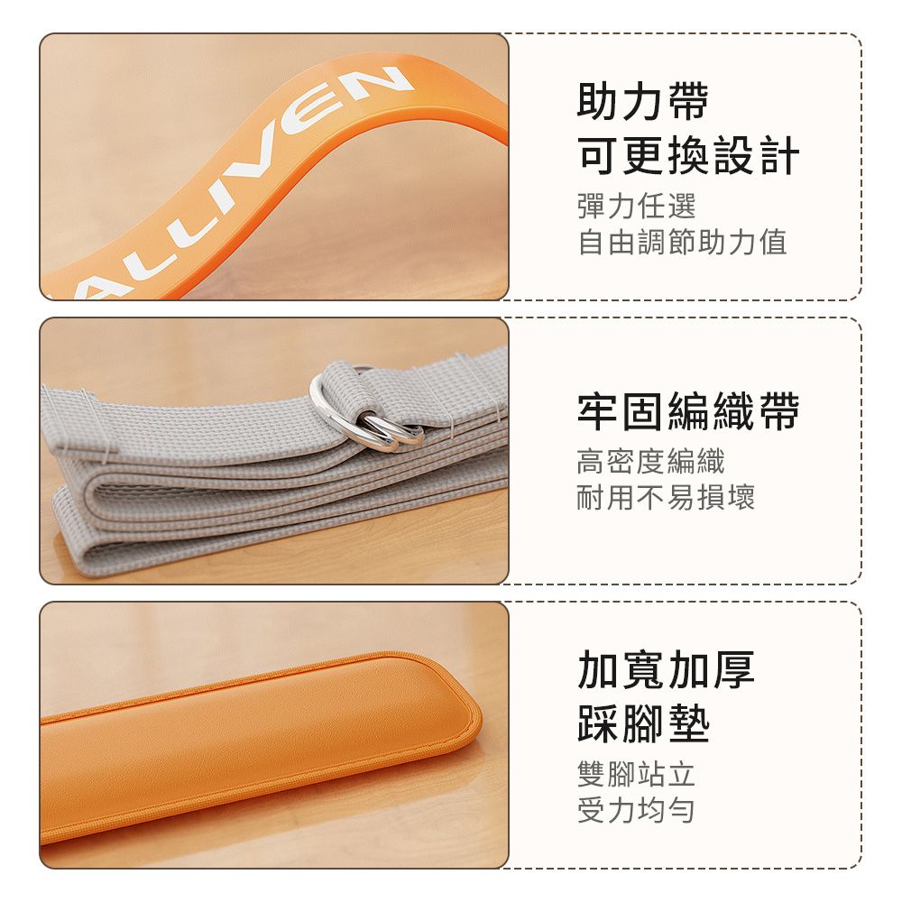 Friyu 可調節引體向上助力帶 重訓健身輔助帶 單杠訓練輔助帶 拉力帶（彈力繩訓練 拉力織帶)）