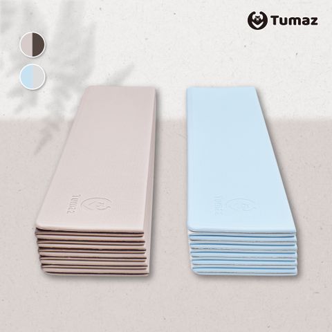 TUMAZ 月熊健身 6mm TPE 12折摺疊瑜珈墊