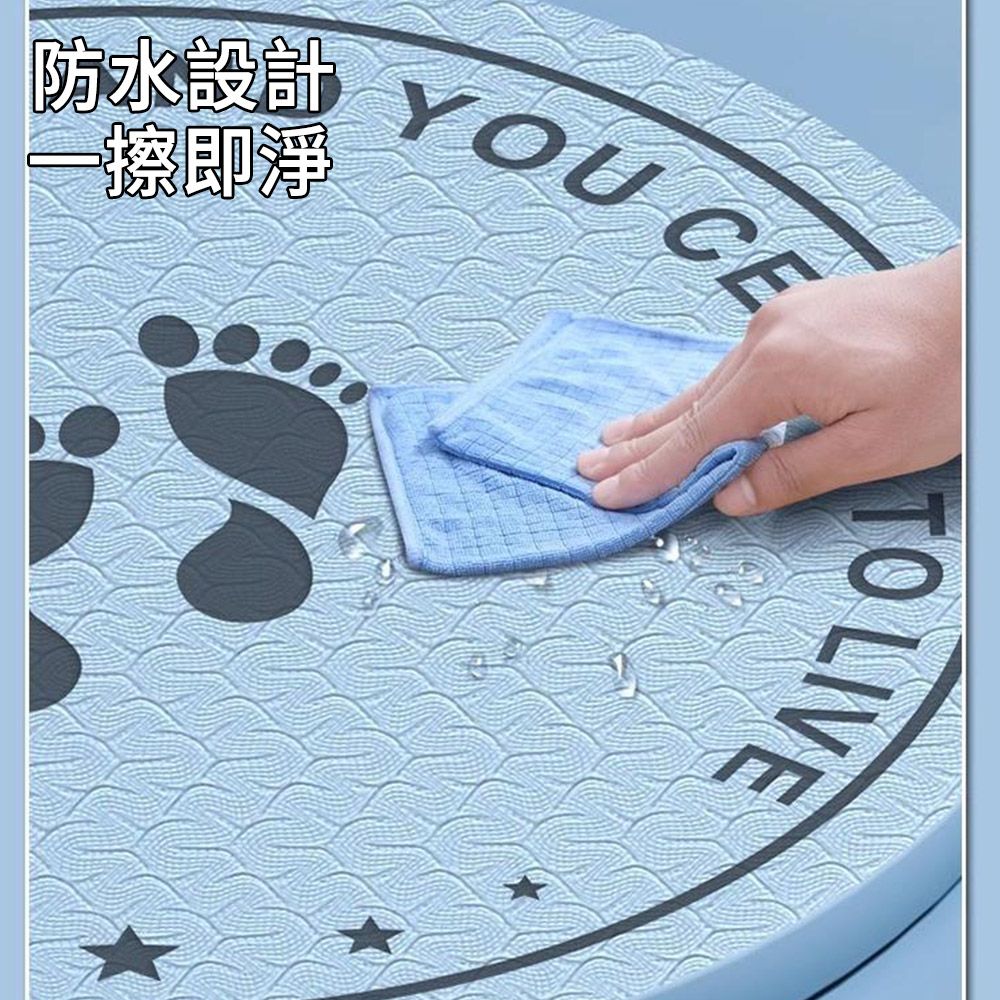  MUAN 15MM 加厚減震隔音健身墊 專業室內運動跳繩墊 瑜伽墊 圓形地墊（無繩跳繩墊/超慢跑墊/平衡墊）