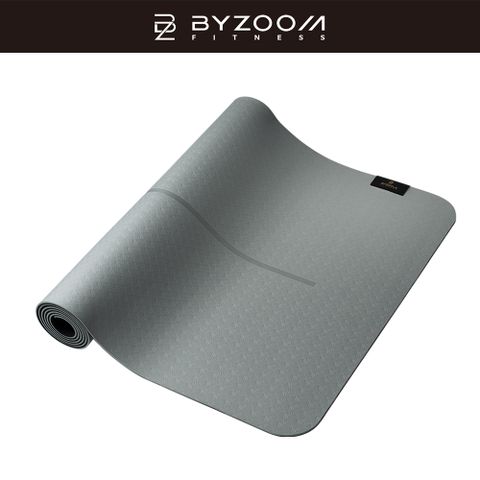 TPE 止滑輕巧瑜珈墊 4mm (灰)