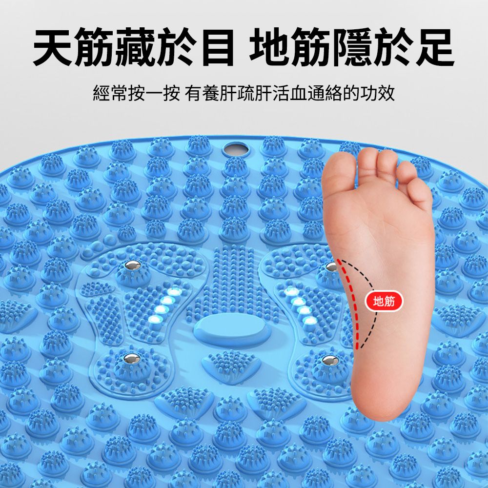 Sily 方圓形軟矽膠指壓板 超慢跑足底按摩墊 室內原地跑步腳踩墊 加大加厚趾壓板 腳踏墊 交換禮物 送禮 首選