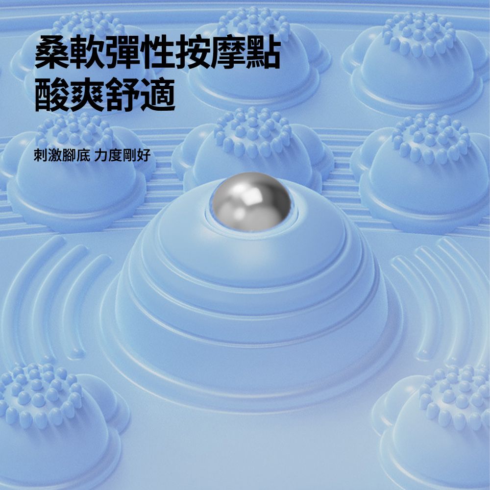  SO-TO 超大加厚超痛 圓形磁石指壓板超慢跑墊 足底指壓按摩墊 腳底按摩板/按摩器 運動戶外健身墊