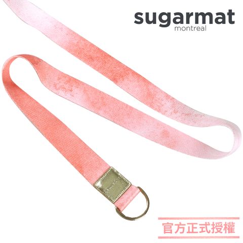 Sugarmat 【加拿大】頂級瑜珈伸展帶 蜜桃粉 PINK