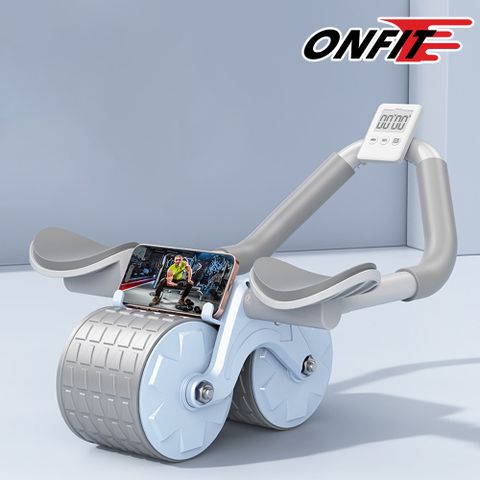 ONFIT 三合一平板支撐健腹輪 自動回彈坦克健腹機(JF101)