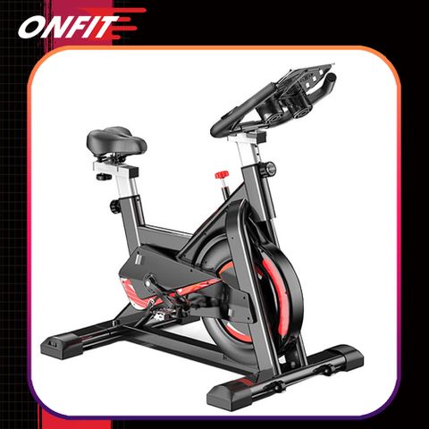 【ONFIT】JS014 飛輪健身車 居家鍛煉燃脂飛輪健身車 多種騎乘位調節動感單車