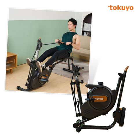 TOKUYO TB-345 健健美3 in 1全能健身車 - 多功能家用健身器材，適用120公斤以下使用者