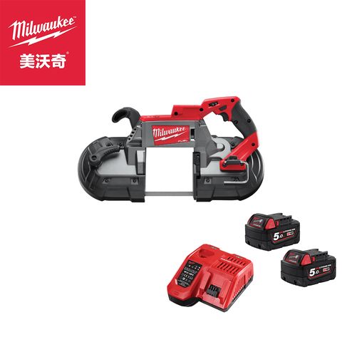 Milwaukee 美沃奇 18V鋰電無碳刷帶鋸機 M18 CBS125-502C