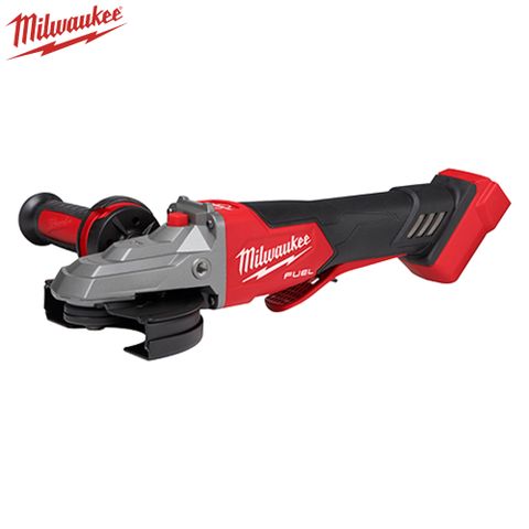 Milwaukee 美沃奇 18V鋰電無碳刷5吋扁頭速停砂輪機空機(M18FSAGF125XPDB-0)