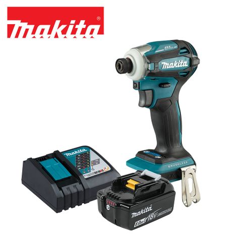 Makita 牧田 18V 鋰電無碳刷衝擊起子機 DTD172 6.0Ah單電快充套裝