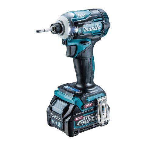 Makita 牧田 TD001GD203(藍) 40V充電式無刷衝擊起子機